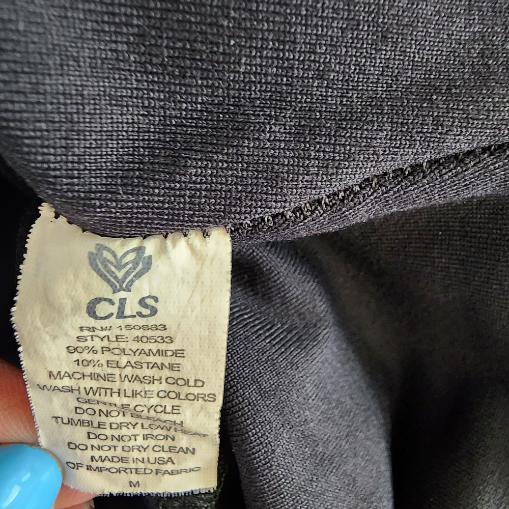 CLS sleek Black High-Rise Leggings - Picture 3 of 6